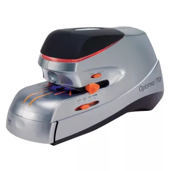 Rexel Optima 70 sähköinen nitoja EU, 70 arkkia, musta, hopea, 2,37 kg, 215 mm, 400 mm, 172 mm