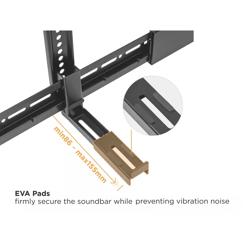 Equip yleiskiinnike soundbar-kaiuttimelle