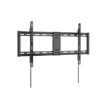 EQUIP kiinteä matala TV-seinäteline 43–95 tuuman näytöille, VESA 200×200–800×400, enintään 75 kg, musta
