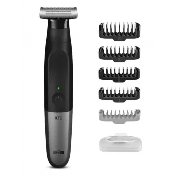 Braun XT5100 hiustenleikkuukone/trimmeri musta, hopea
