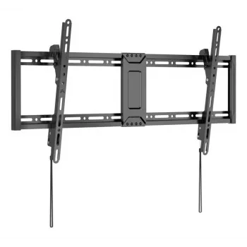 EQUIP TV-seinäteline 43–95 tuuman näytöille kallistettava ohut 75 kg televisioille, VESA 200x200–800x400, kallistus 0–8°, 4,2 cm etäisyys seinästä, musta