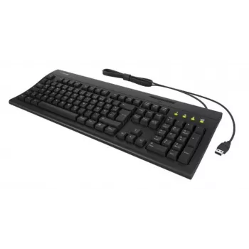 KeySonic KSK-8041U-CR näppäimistö yleis USB saksa musta
