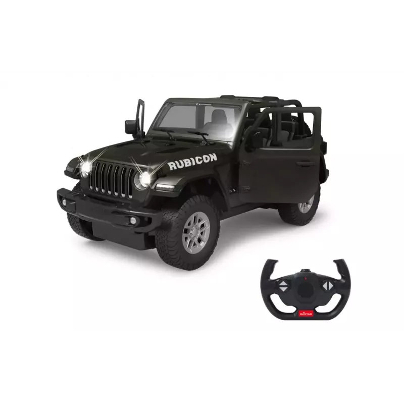 Auto Jamara Jeep Wrangler JL radio-ohjattava malli 1:14