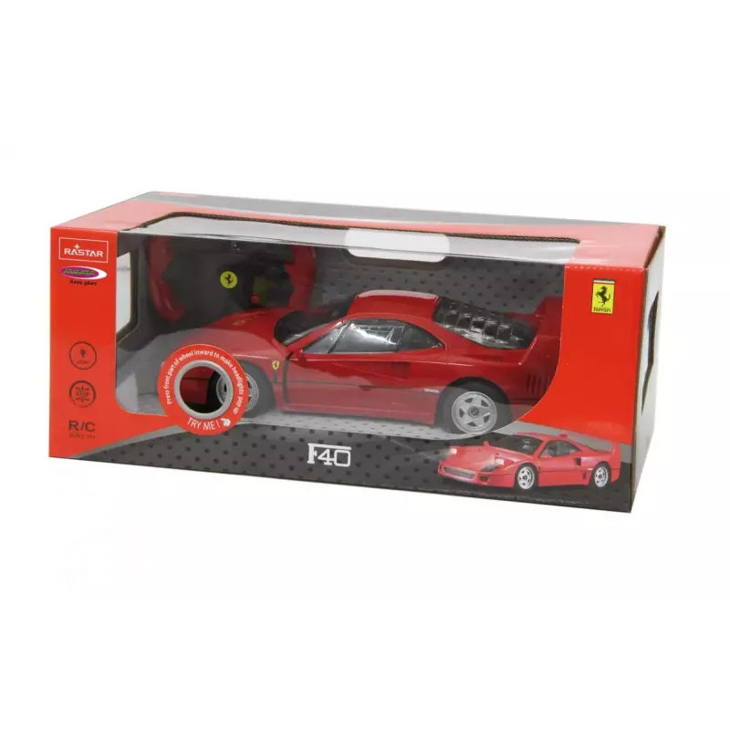 Auto Jamara Ferrari F40 sähkömoottori 1:14 yli 6-vuotiaille lapsille