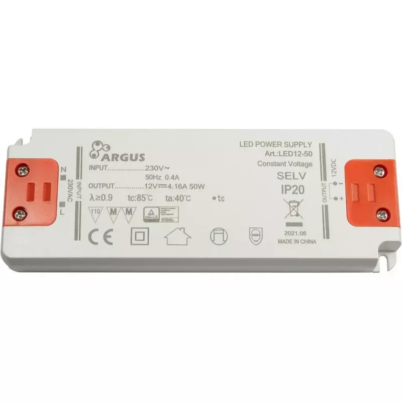 LED-ajuri Inter-Tech LED12-50 50W IP20 100000h