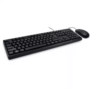 Näppäimistö Inter-Tech NK-1000EC hiiri sisältyy toimisto USB QWERTY musta