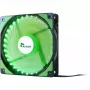 Tuuletin Inter-Tech L-12025 tietokonekotelon tuuletin 12 cm musta vihreä