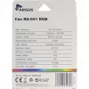 Tuuletin Inter-Tech RS-041 RGB 12 cm musta