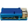 Kotelo Inter-Tech 88887360 Raspberry Pi:lle 86x56x23 mm sininen