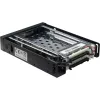 Inter-Tech ST-2523 musta tallennuskotelo metalli muovi 9,7 mm