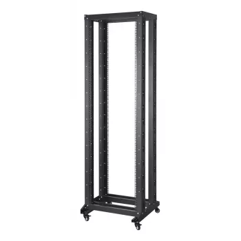 Vapaasti seisova rack Inter-Tech SRB-6642 42U musta 400 kg kantavuus