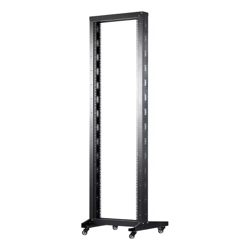 Vapaasti seisova rack Inter-Tech SRA-6642 42U musta 300 kg kantavuus