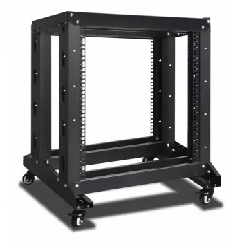 Vapaasti seisova rack Inter-Tech SRB-6612 12U musta 400 kg kantavuus