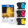 Brother LC1100RBWBPDR mustekasetti 3 kpl alkuperäinen syaani, magenta, keltainen