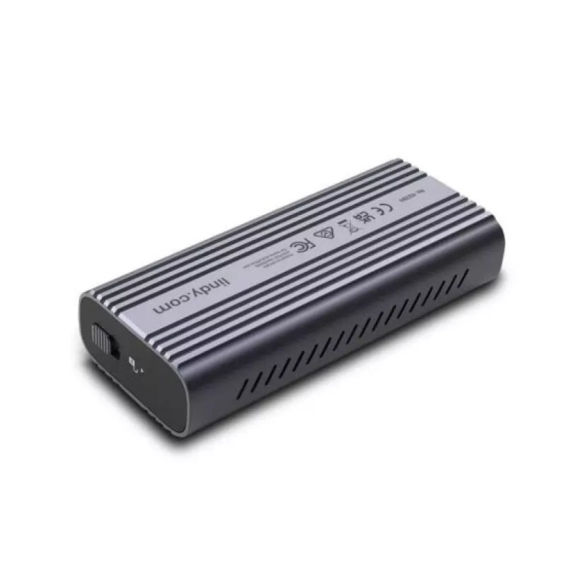 Lindy tallennuskotelo - M.2 - M.2 NVMe -kortti / PCIe 4.0 (NVMe)