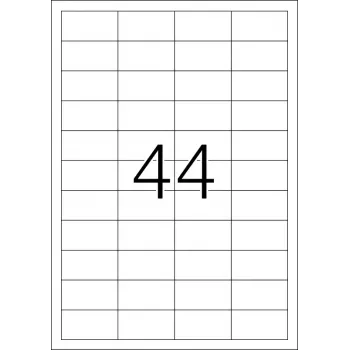 Itseliimautuva tulostintarra HERMA Labels Premium A4 48,3x25,4 mm