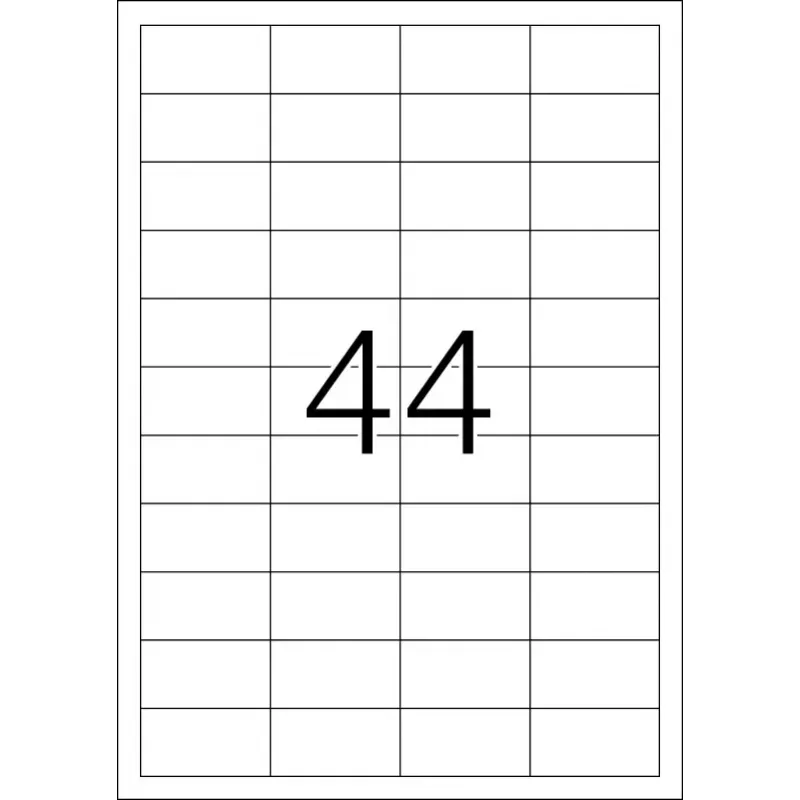Itseliimautuva tulostintarra HERMA Labels Premium A4 48,3x25,4 mm