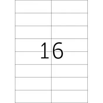 Itseliimautuva tulostintarra HERMA Labels Premium A4 105x37 mm