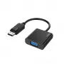 Hama 00200337 videokaapeliadapteri DisplayPort VGA (D-Sub) musta