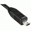 Hama USB 2.0 liitäntäkaapeli, 1,8 m USB-kaapeli USB A - Mini-USB B musta