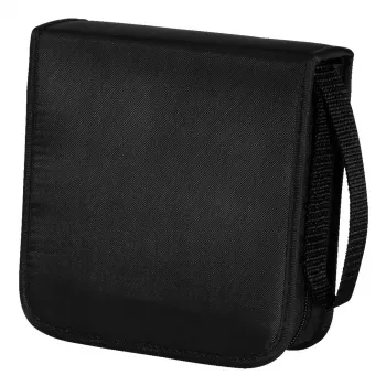 Hama CD-laukku nylon 40, musta, 50 levyä