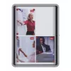 Nobo Premium Plus magneettinen lukittava ilmoitustaulu siipioveilla 4xA4