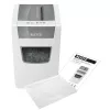 Leitz IQ ohut kotitoimiston silppuri P4, ristileikkaus, 22 cm, 4 x 28 mm, 23 L, 225 arkkia, 58 dB