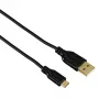 Hama 0,75m, USB2.0-A/USB2.0 Micro-B USB-kaapeli USB A Micro-USB B musta