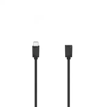 Hama Full-Featured USB-kaapeli USB 3.2 Gen 1 (3.1 Gen 1) 0,5 m USB C musta