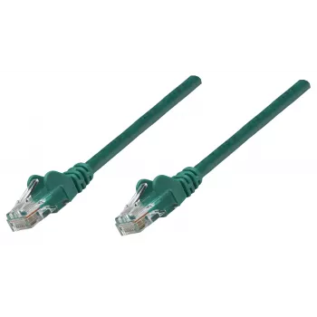 Intellinet verkkokaapeli, Cat6, 1,5 m, vihreä, kupari, S/FTP, LSOH/LSZH, PVC, RJ45, kullatut kontaktit, taittosuoja, suojattu, elinikäinen takuu