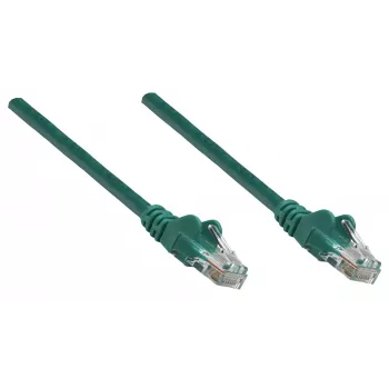 Intellinet verkkokaapeli, Cat6, 1,5 m, vihreä, kupari, S/FTP, LSOH/LSZH, PVC, RJ45, kullatut kontaktit, taittosuoja, suojattu, elinikäinen takuu