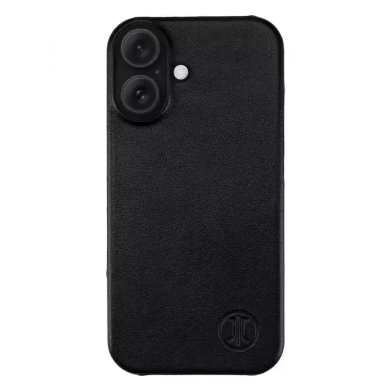 Cover JT BERLIN BackCase Kreuzberg iPhone 16 -kotelo 15,5 cm musta