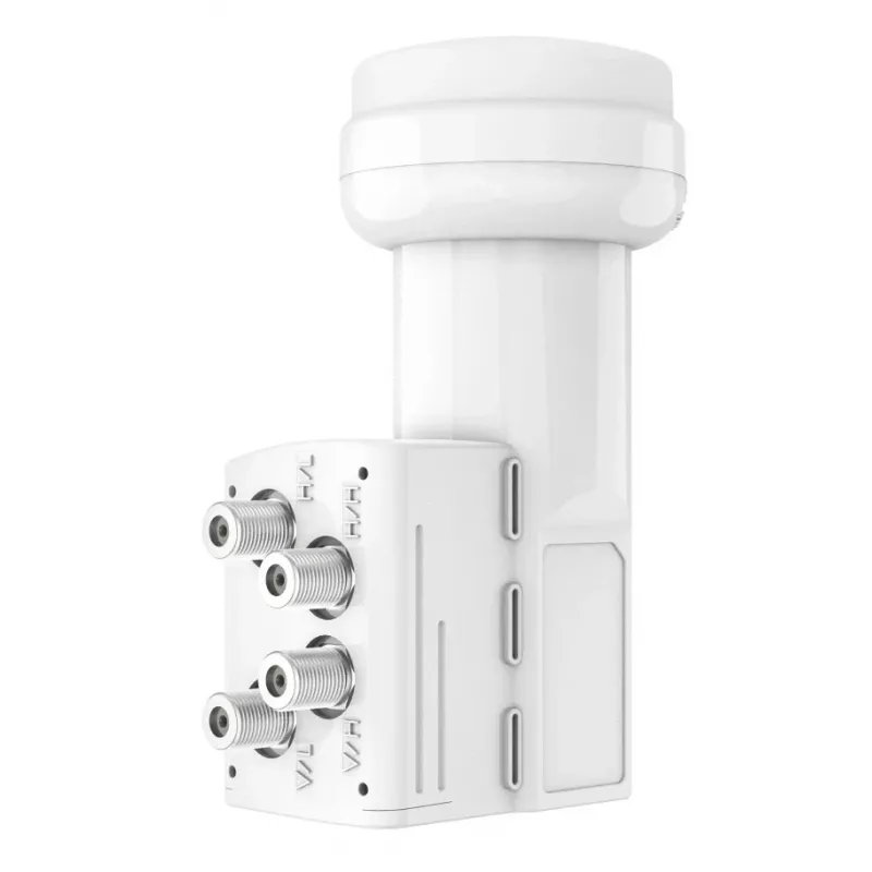 Hama 00205376 Low Noise Block Downconverter (LNB) 10,7 – 12,75 GHz valkoinen