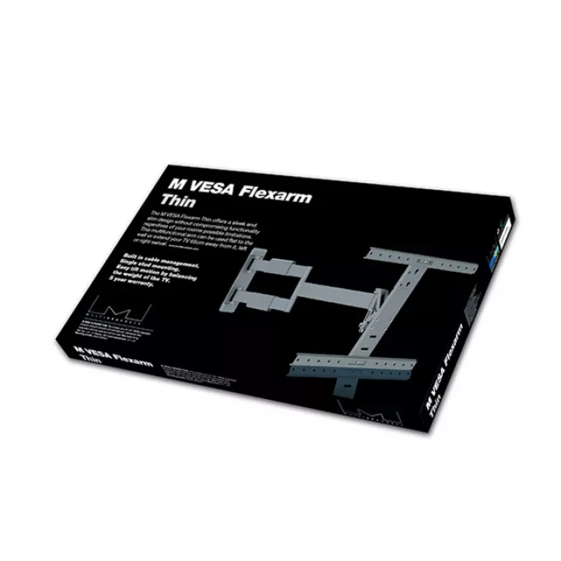 Asennusvarsi Multibrackets M VESA Flexarm Thin musta