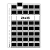 Hama negatiivitaskut, 24 x 36 mm, polypropyleeni valokuva-albumi