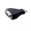 DELL 492-11681 kaapelisovitin 19-pin HDMI-A uros 24-pin DVI naaras musta