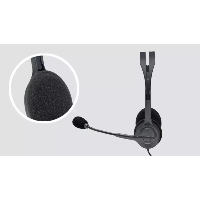 Logitech H111 -kuulokemikrofoni