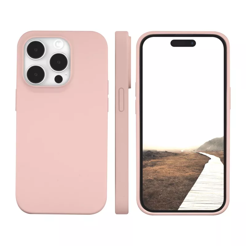 dbramante1928 Monaco -suojakotelo iPhone 15 Pro pink sand
