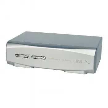 Lindy 2 portin KVM-kytkin Pro USB 2.0, DisplayPort 1.2 with TTU