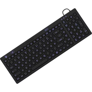 KeySonic KSK-6031INEL-B (DE) -näppäimistö, teollinen, USB, QWERTZ, saksa, musta