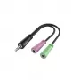 Hama 00200352 audiokaapeli 0,15 m 3,5 mm 2 x 3,5 mm musta
