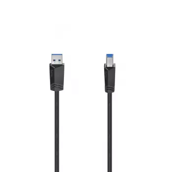 Hama 00200625 USB-kaapeli USB 3.2 Gen 1 (3.1 Gen 1) 1,5 m USB A USB B musta