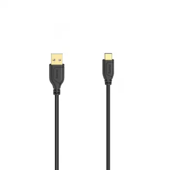 Hama 00200634 USB-kaapeli USB 2.0 0,75 m USB A USB C musta