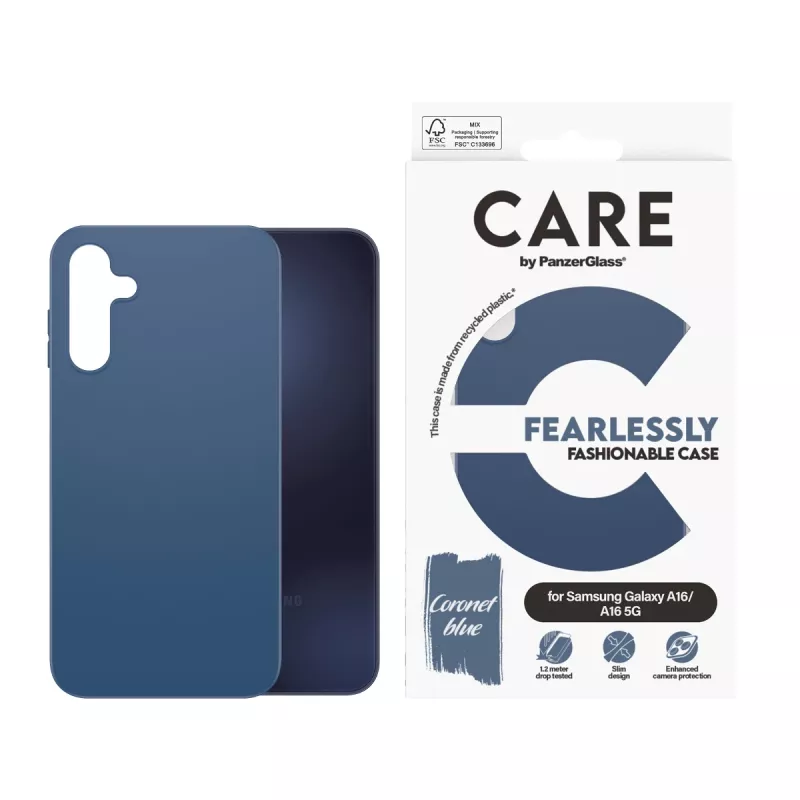 PanzerGlass CARE™ by ® kotelo sininen Samsung Galaxy A16 | A16 5G