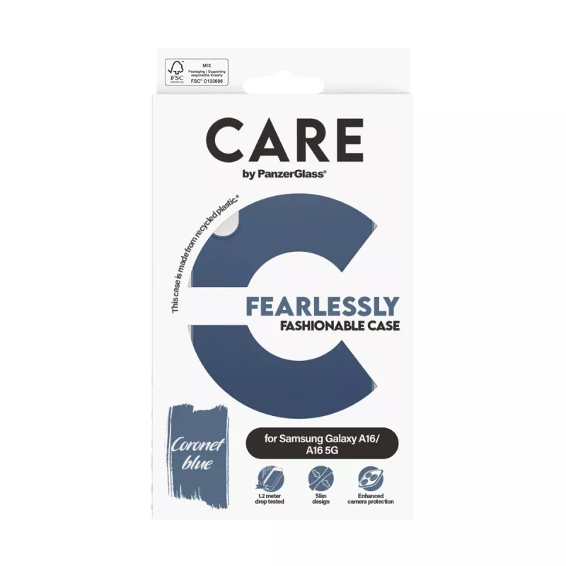 PanzerGlass CARE™ by ® kotelo sininen Samsung Galaxy A16 | A16 5G