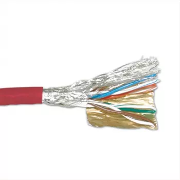 Patch-kaapeli ACT CAT6 S/FTP PVC Stranded punainen 305 m