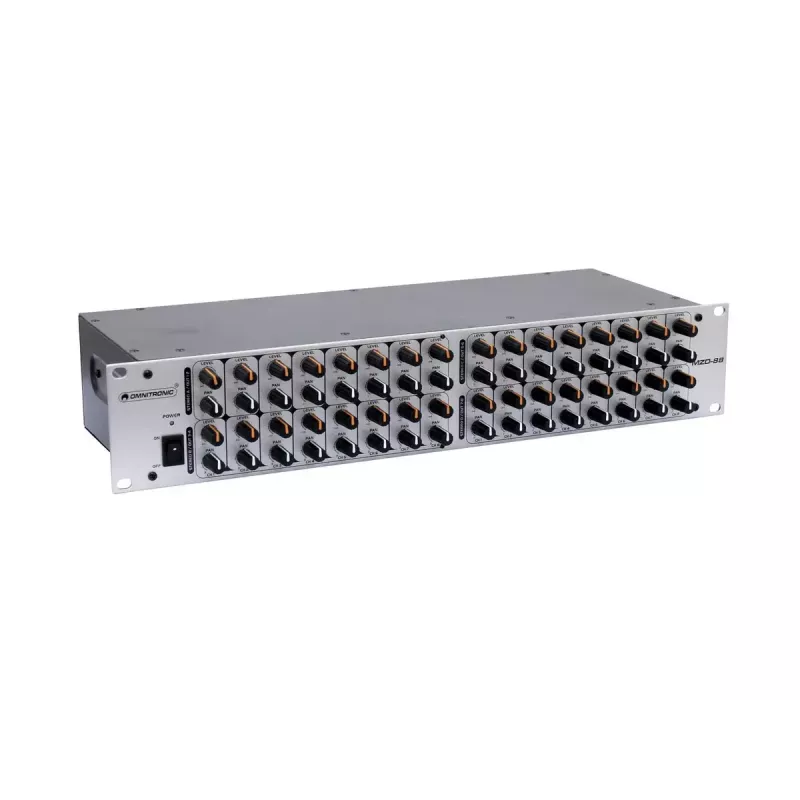 Mikseri Omnitronic MZD-88 8 kanavaa 20 - 20000 Hz hopea