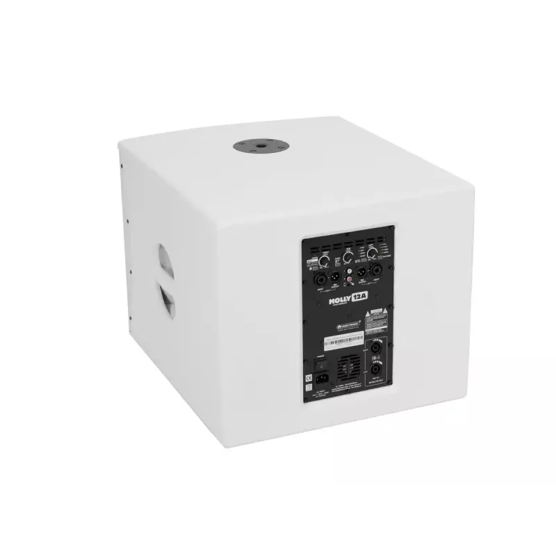 Aktiivisubwoofer Omnitronic 11039051 valkoinen 500 W