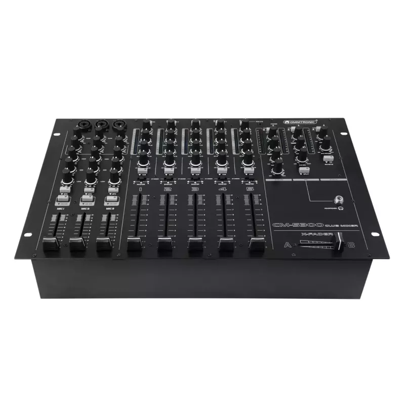 Mikseri Omnitronic CM-5300 5 kanavaa 20 - 20000 Hz musta