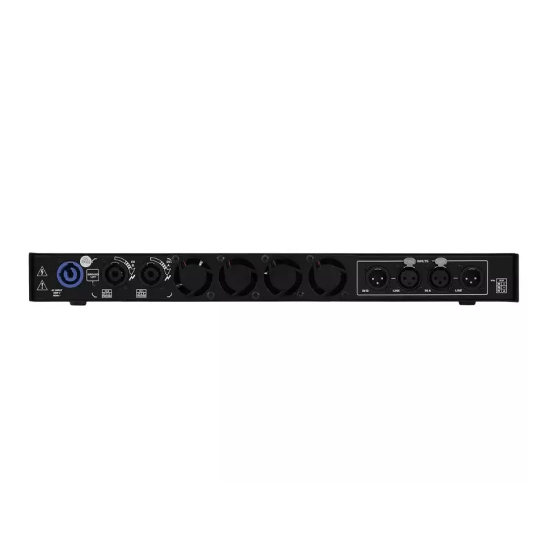 Äänenvahvistin Omnitronic 10451636 näyttämö/esitys musta